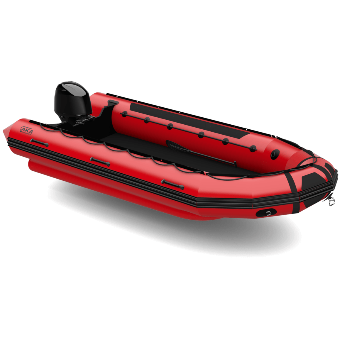 heavy-duty werkboot AKA Marine F53H-C 5,30 m Neopreen Hypalon rood 