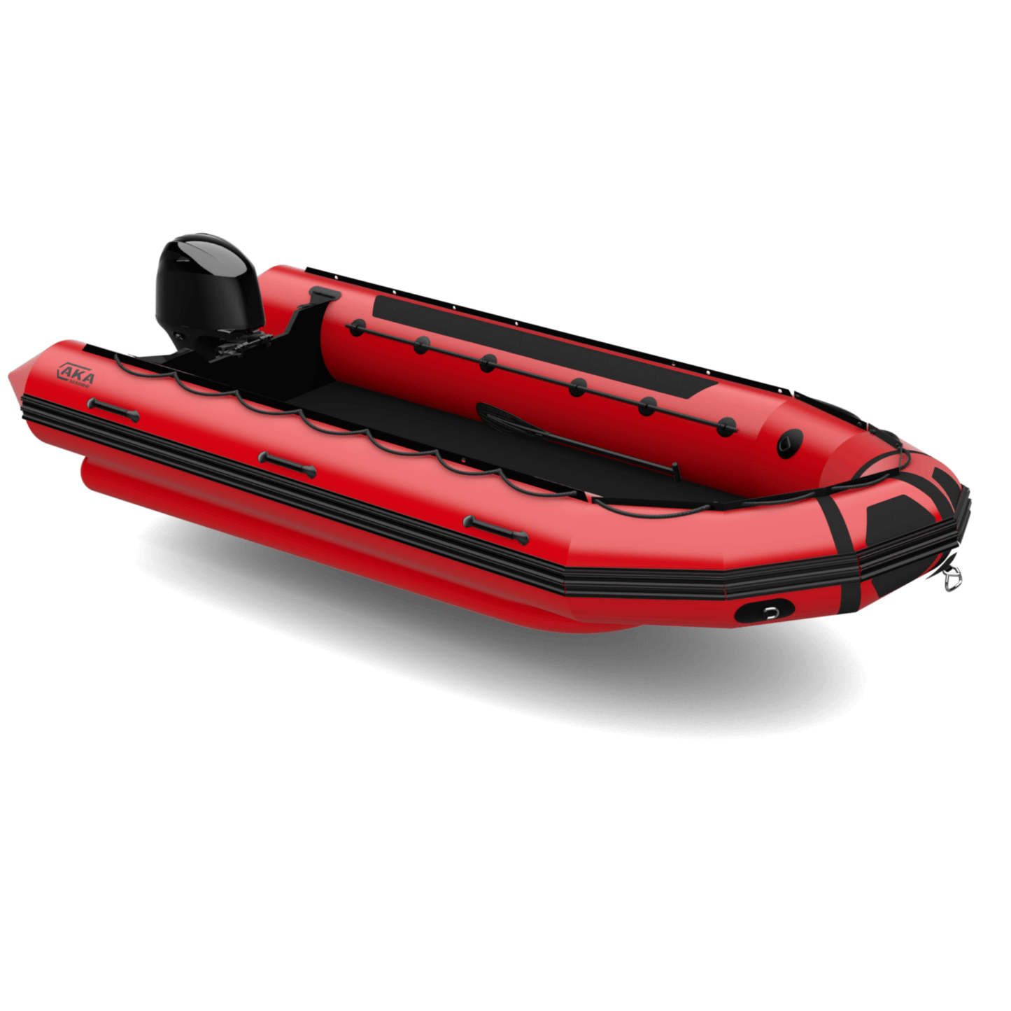 heavy-duty werkboot AKA Marine F53H-C 5,30 m Neopreen Hypalon rood 
