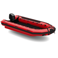 heavy-duty werkboot AKA Marine F53H-C 5,30 m Neopreen Hypalon rood 