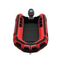 AKA Marine F43H-C 4,30 m Neopreen Hypalon rood heavy-duty werkboot